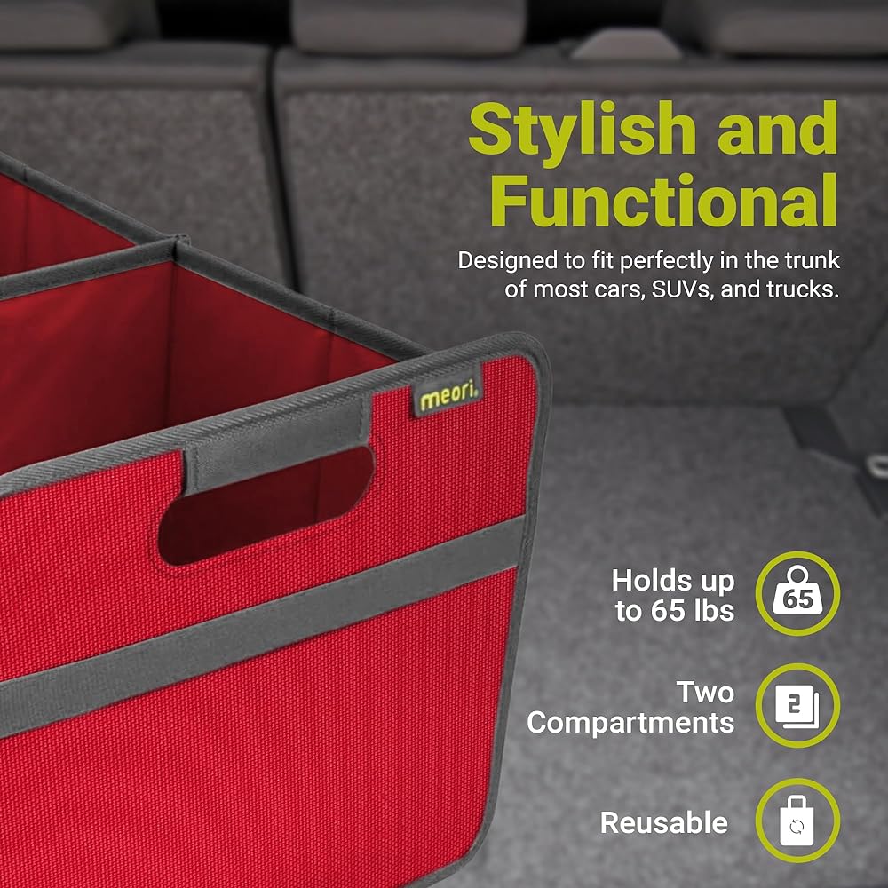 meori storage box classic solid red L A100019