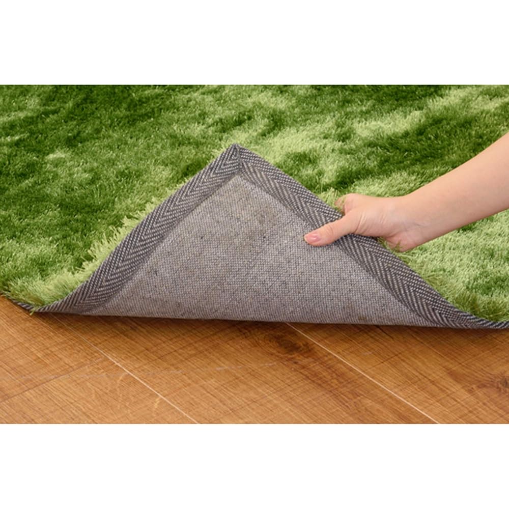Azumaya-kk Rug Green Width 90 x Depth 130cm Shaggy Rug RG-22GR