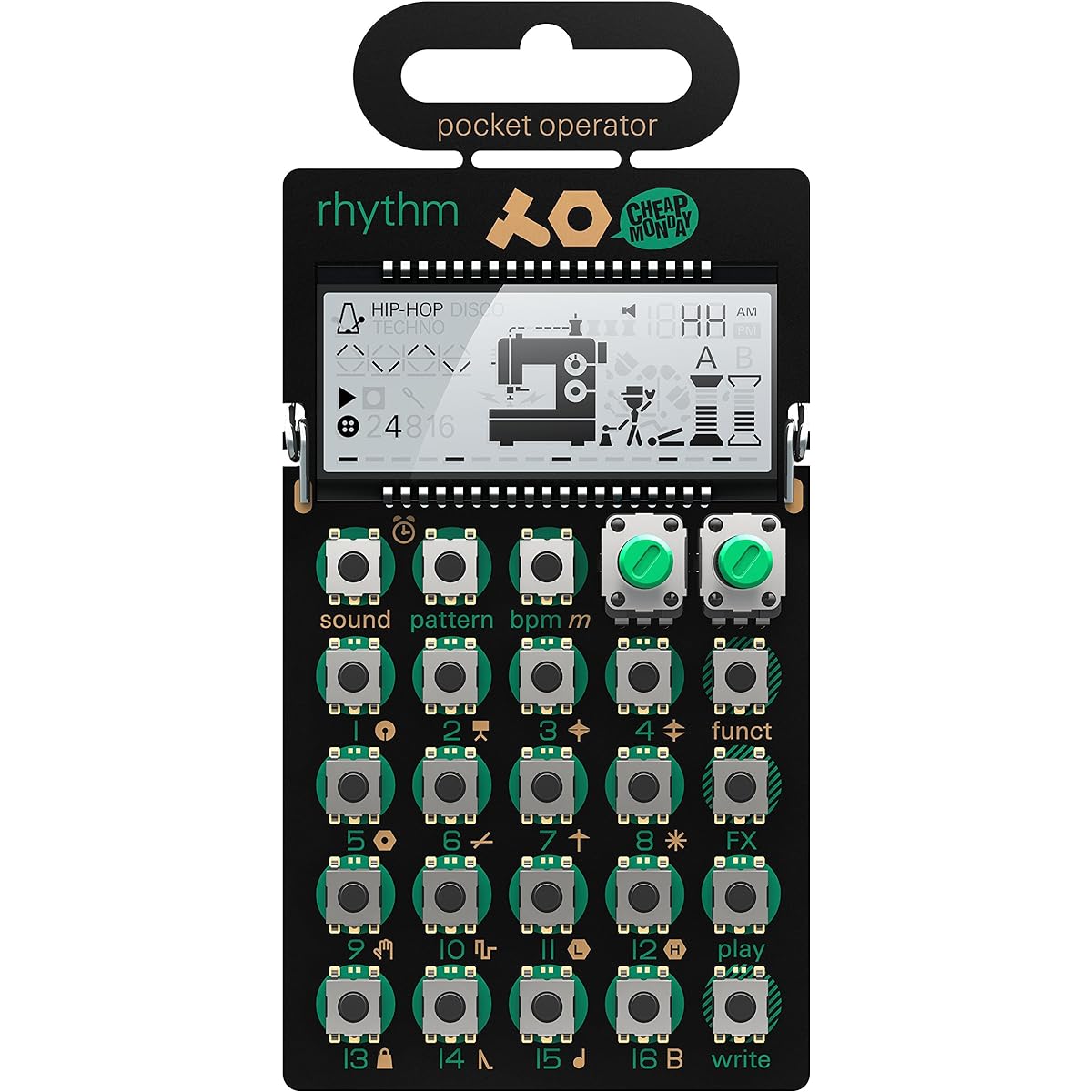 [Regular Imported Product] Teenage Engineering PO-12 rhythm pocket operator drum machine synthesizer TE010AS012