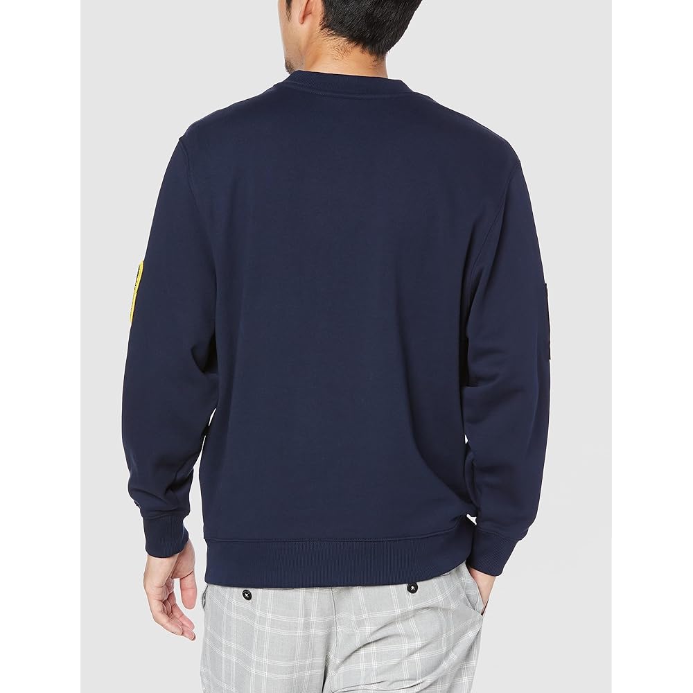 [Lacoste] Sweatshirt Heritage Patch Crew Neck Sweatshirt [Official] Men's