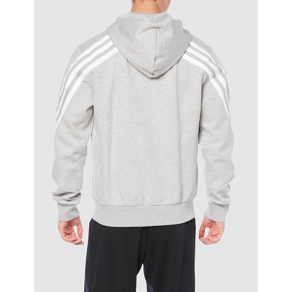 Adidas Sweat Sportswear Future Icon 3 Stripes Full Zip Hoodie QA432 Men's