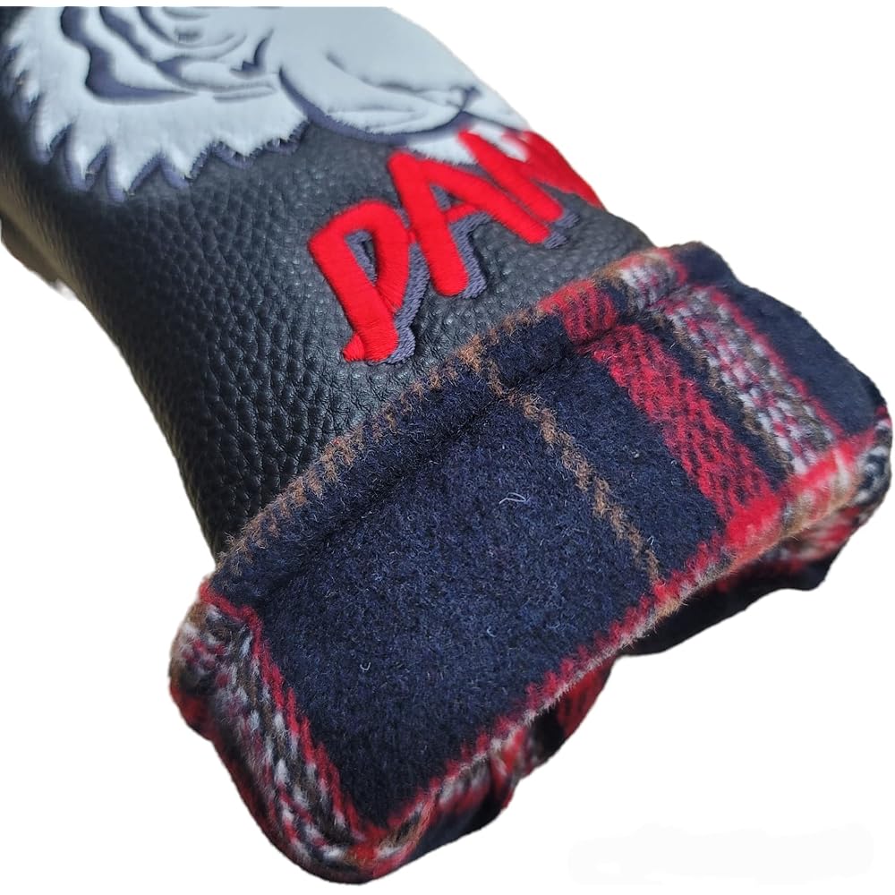 DANDY GOLF Golf head cover for fairway wood, with number tag (number tag: 3, 4, 5, 7, X), wood cover club cover [parallel import goods]