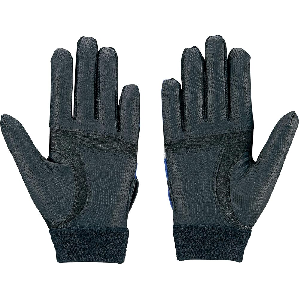 ZETT Boys Baseball Batting Gloves Grandmate Two-Handed One Size Fits Most BG227J