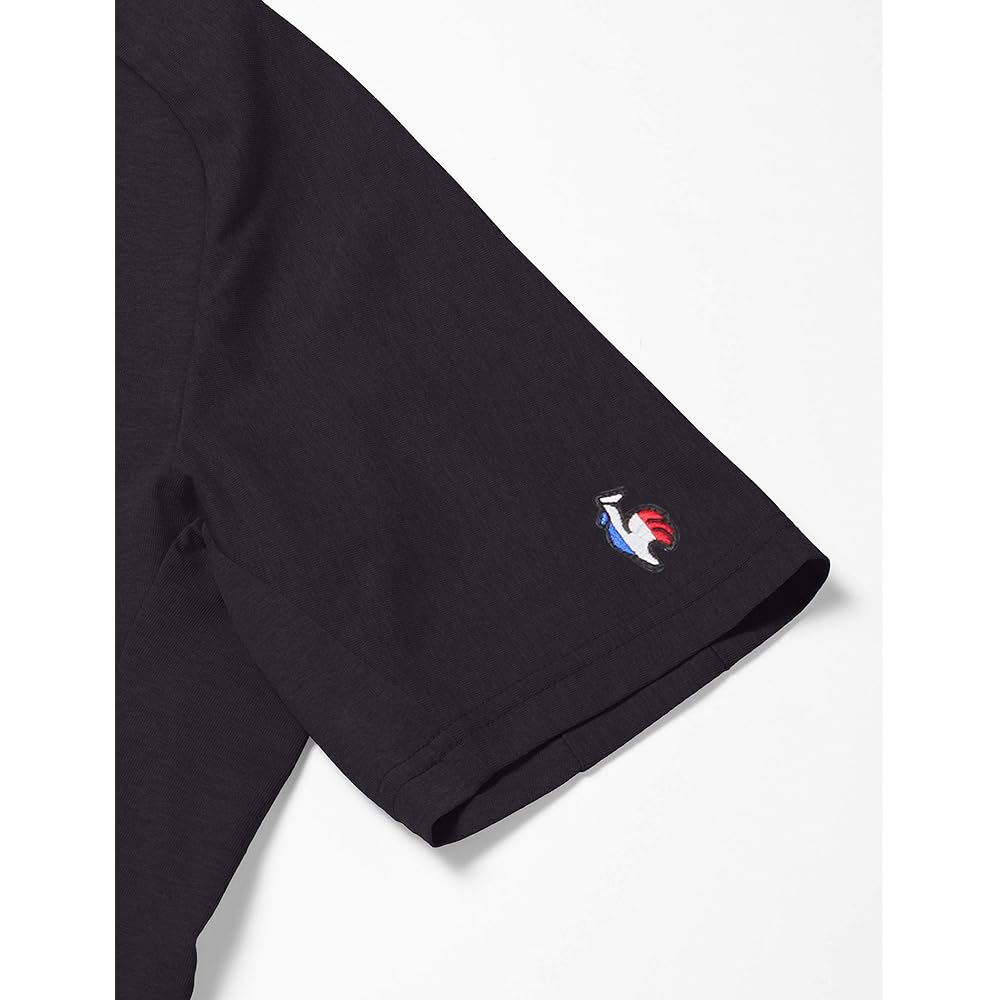 [Le Coq Sportif] Men's T-shirt, Short Sleeve Shirt, Sunscreen, Sweat Absorbent, Quick Drying, Cooling, T-shirt, UV Protection, UPF50+ Training