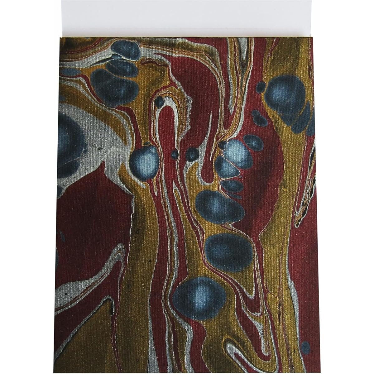 Paperhues Marbled Handmade Paper Collection 8.5x11 inch Pad of 36 Papers