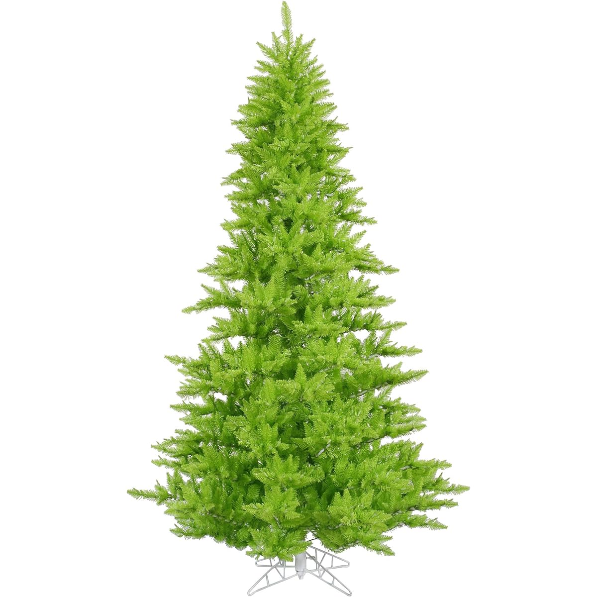 Vickerman 6.5ft Lime Fir Artificial Christmas Tree - No Lights - Faux Fir Christmas Tree - Seasonal Indoor Home Decoration