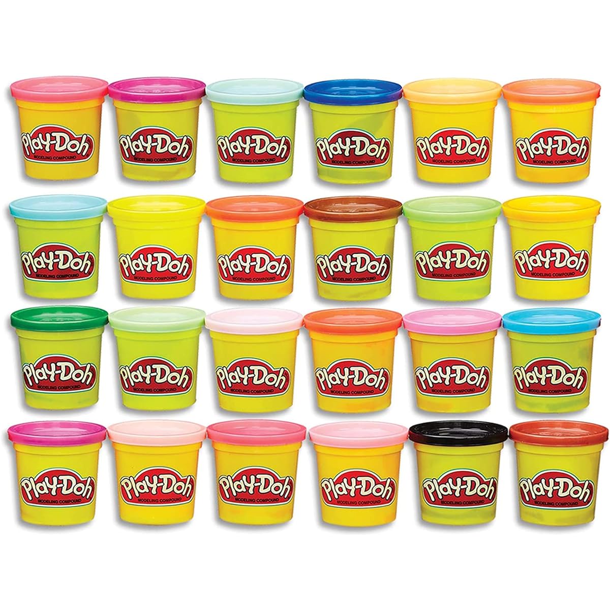 Play-Doh 24-color set (frustration-free packaging) [parallel import]