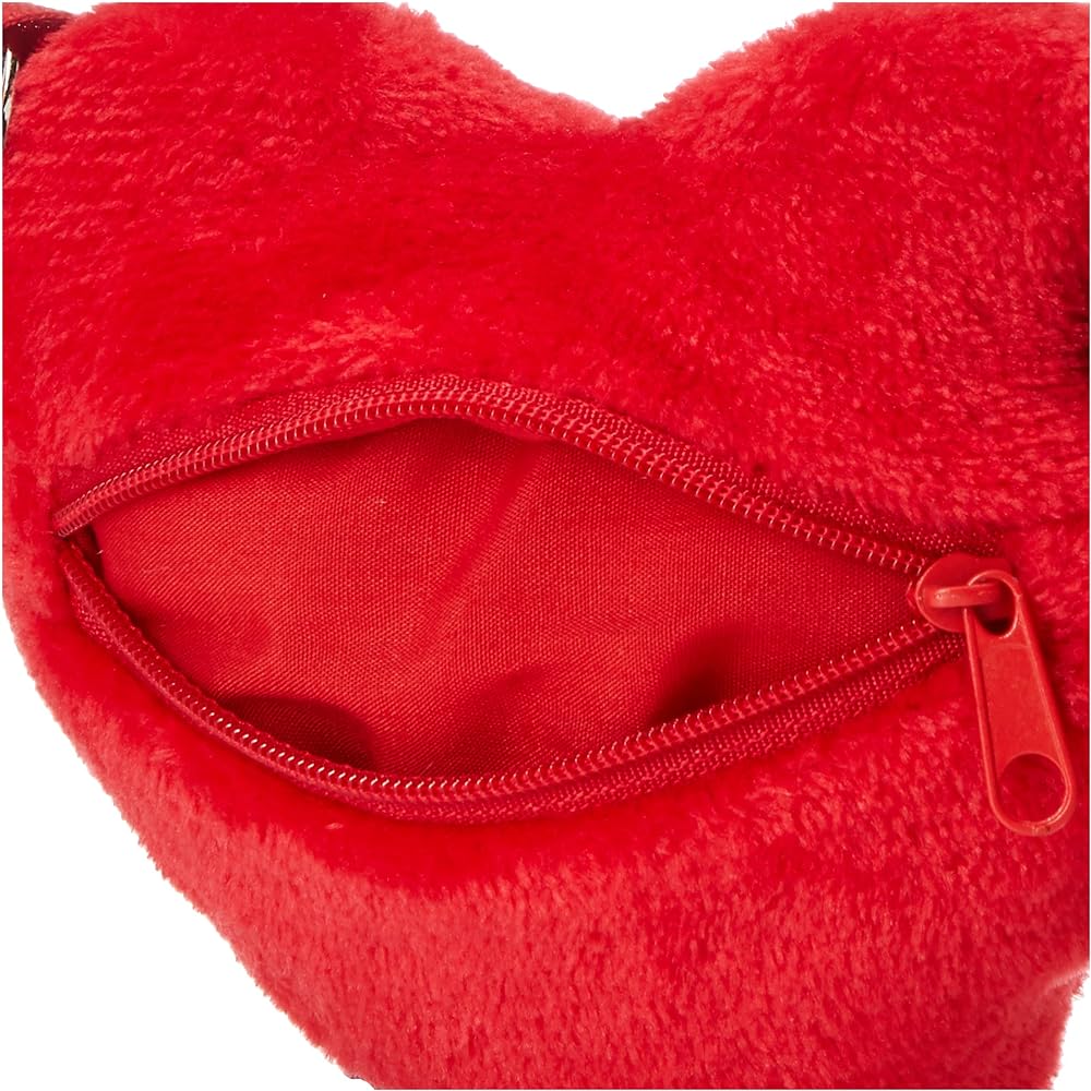 [Pearly Gates] Ball pouch (heart-shaped, carabiner hook specification) / Golf accessory case / 053-2184318 100_Red