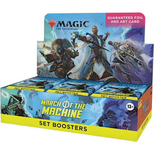 Magic: The Gathering Machine Corps March Set Booster English Version 30 Packs MTG Trading Card Wizards of the Coast D17900003