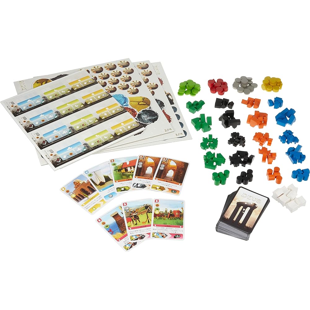 Hobby Japan Deus Japanese version (for 2-4 players, 60-90 minutes, for ages 14 and up) Board game