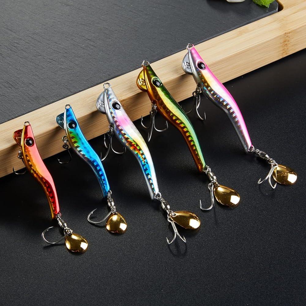 [KOKO Lure] Metal Jig Lure Sea Bass Blade Jig Spanish Mackerel 19G 28G 40G Spintail Jig Set Flounder Blue Fish KK-SP