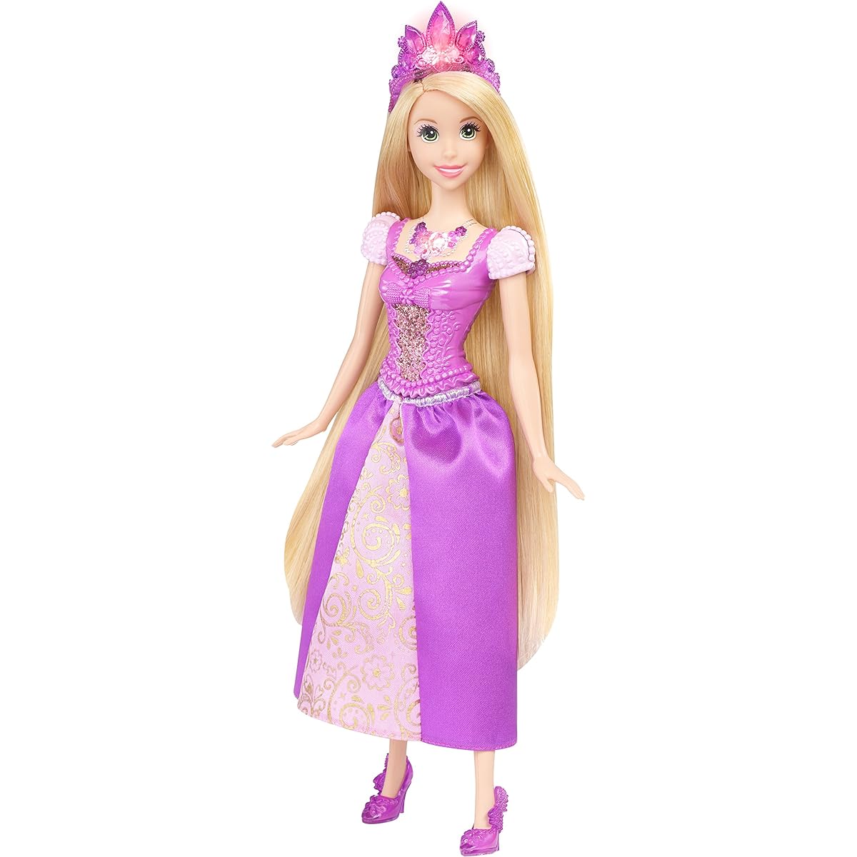 Disney Princess Glittering Lights Rapunzel Doll