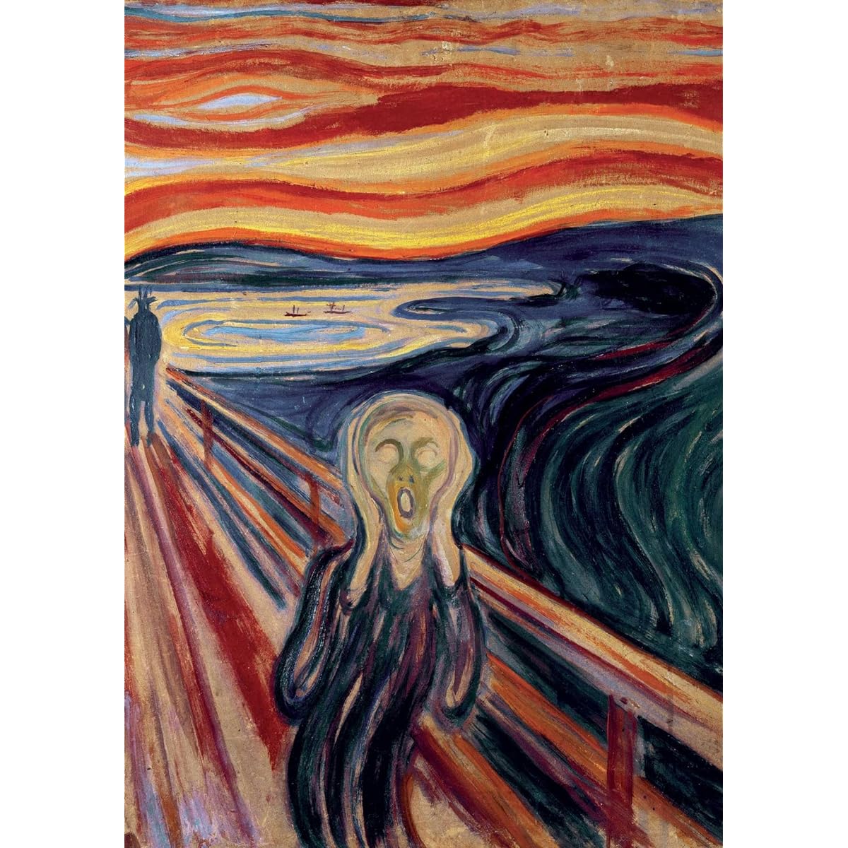 The Scream by Munch 1000 Piece Jigsaw Puzzle