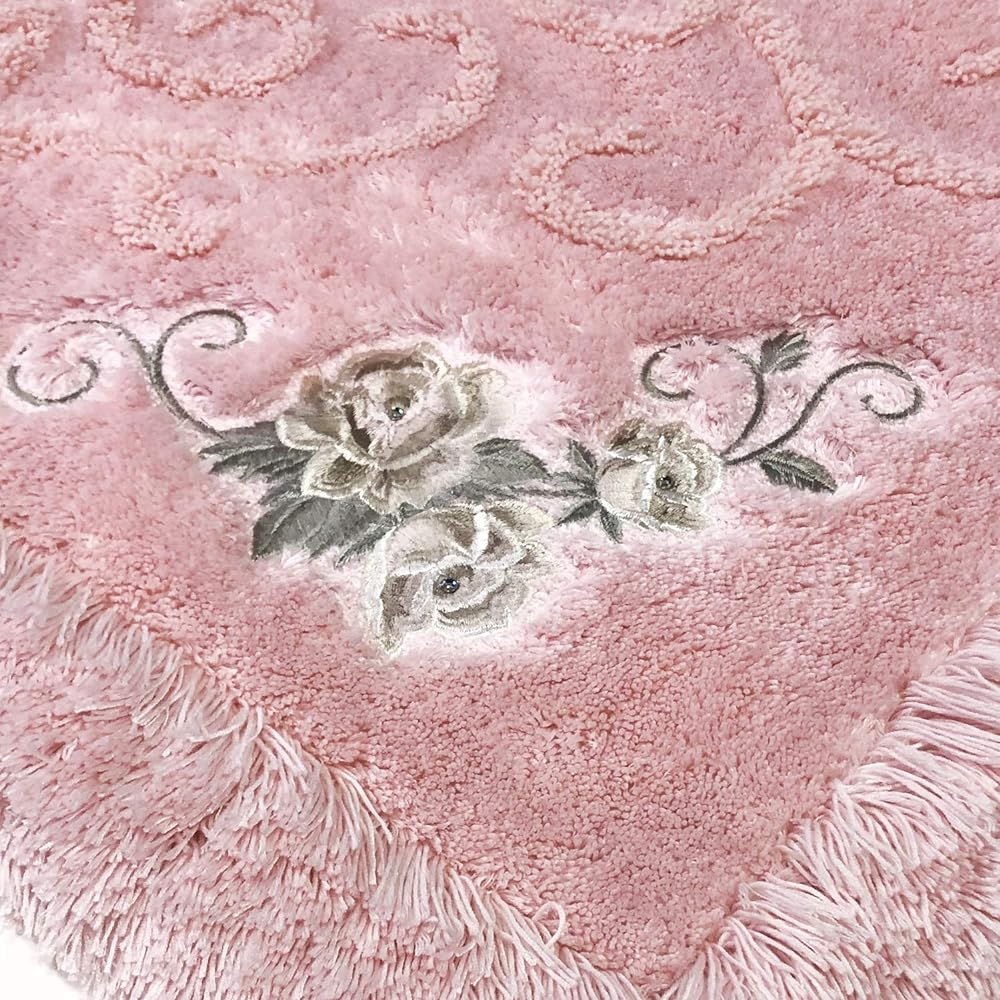 Senko NYNAS Arabesque Rose Bath Mat Approx. 55 x 85 cm Pink 35930