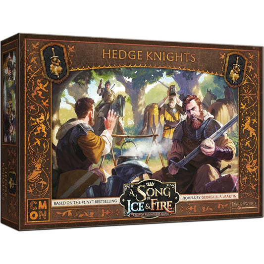 A Song of Ice and Fire Tabletop Miniatures Hedge Knights Unit Box by CMON - Fearsome Mercenaries for Battle Strategy Game for Adults, Ages 14+, 2+ Players, 45-60 Minute Play Time