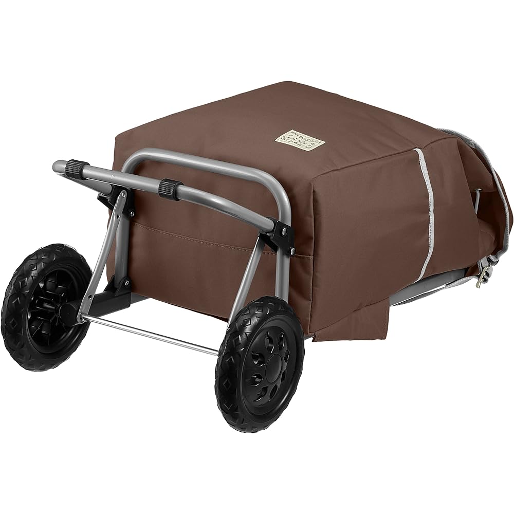 [ADI] Shopping Carry with Cooling Function, Removable, Foldable, 27L, 51 cm, 2.1 kg, Brown