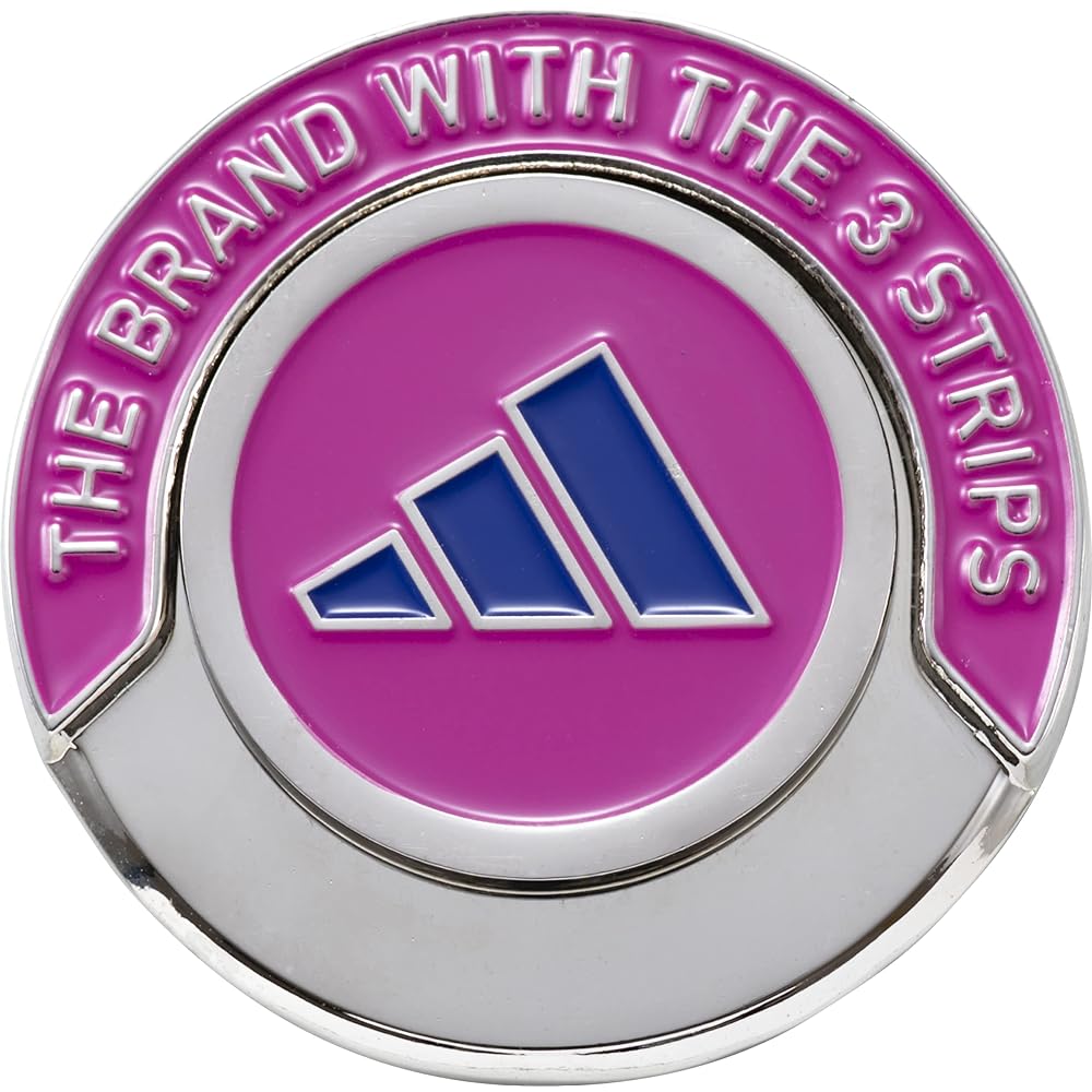 [Adidas Golf] Golf Marker Twin Marker LucidBlue/LucidFuchsia/White