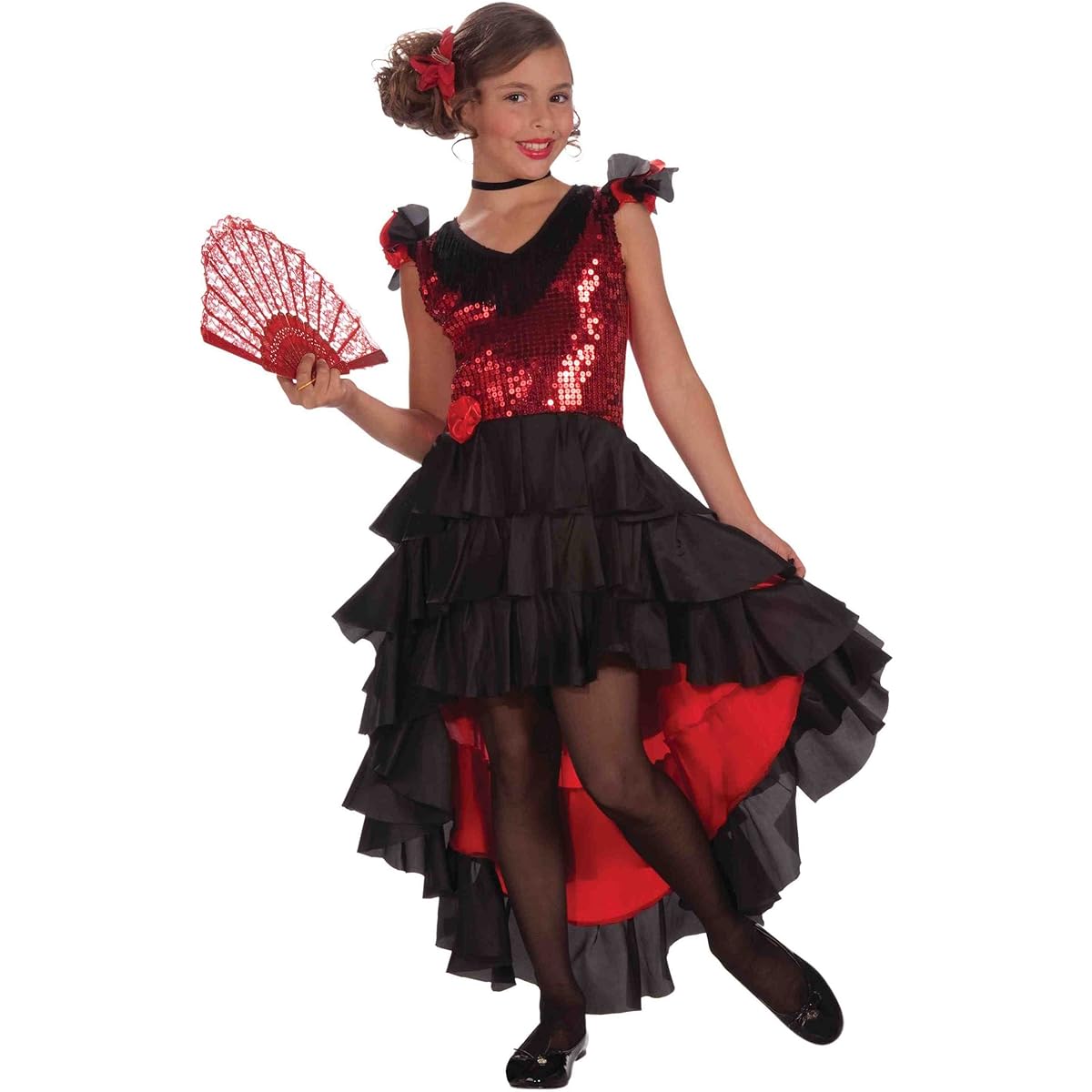 Forum Novelties F67960-M Medium Girls Designer Spanish Dancer Costume