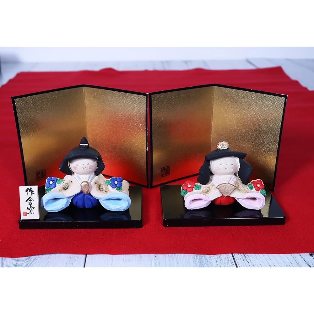 Craftsman House Peach Festival Hina Doll Heianza Hina Decoration