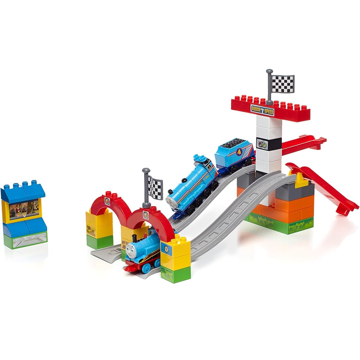 Fisher-Price Mega Blocks Thomas the Tank Engine Thomas & Gordon's Race Day DPJ23