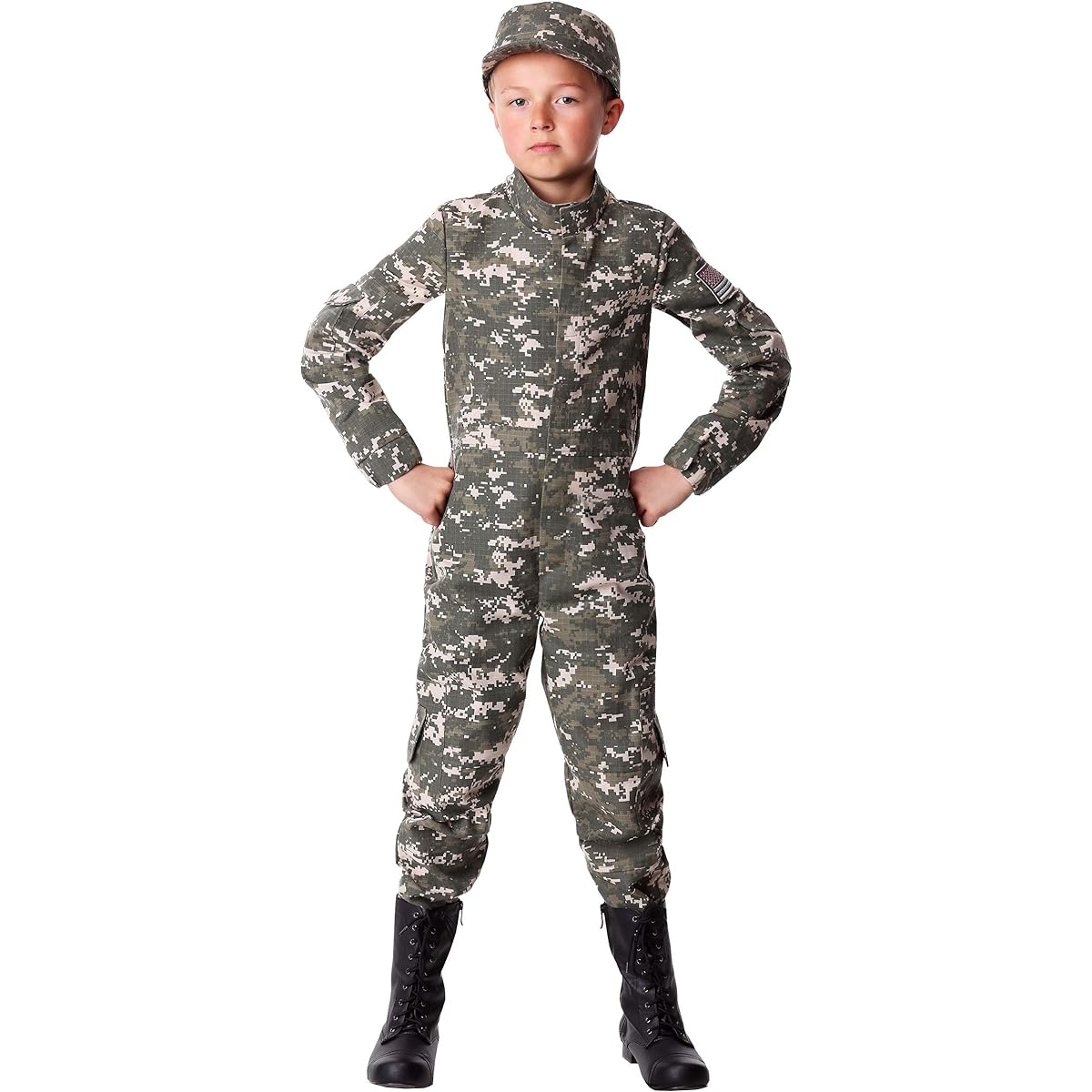 Boys Modern Combat Soldier Costume