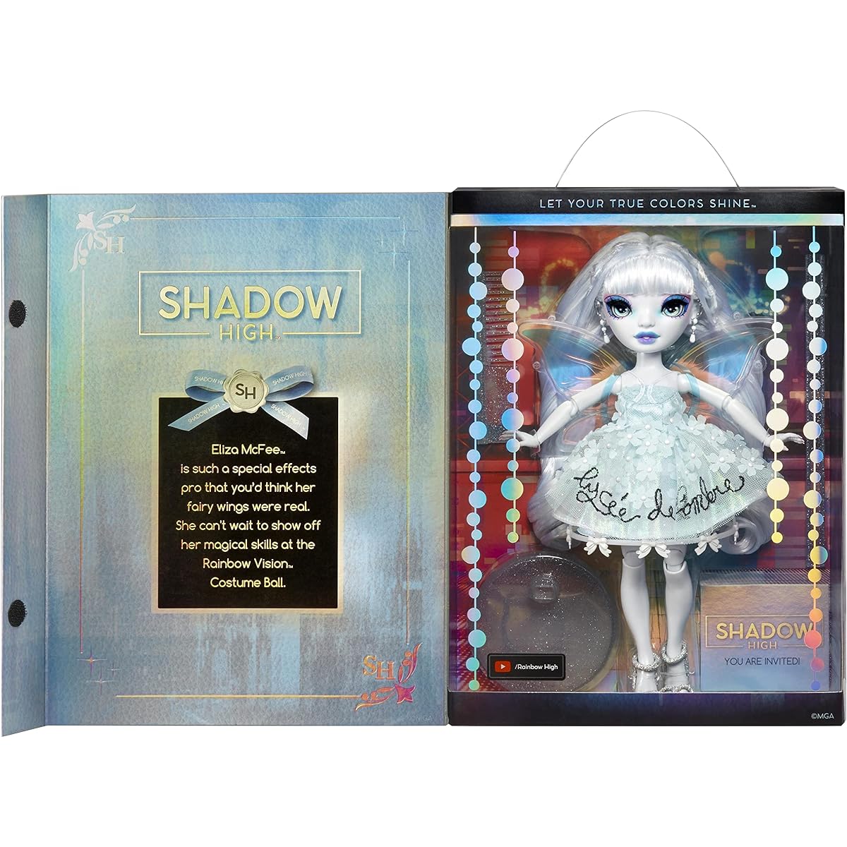 Rainbow Vision Costume Ball Rainbow High Doll - Fashion Collectible Doll - 11" (Eliza McFee)