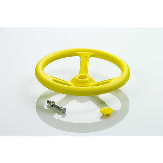 (Yellow) - Steering Wheel Swingset Accessory- Yellow