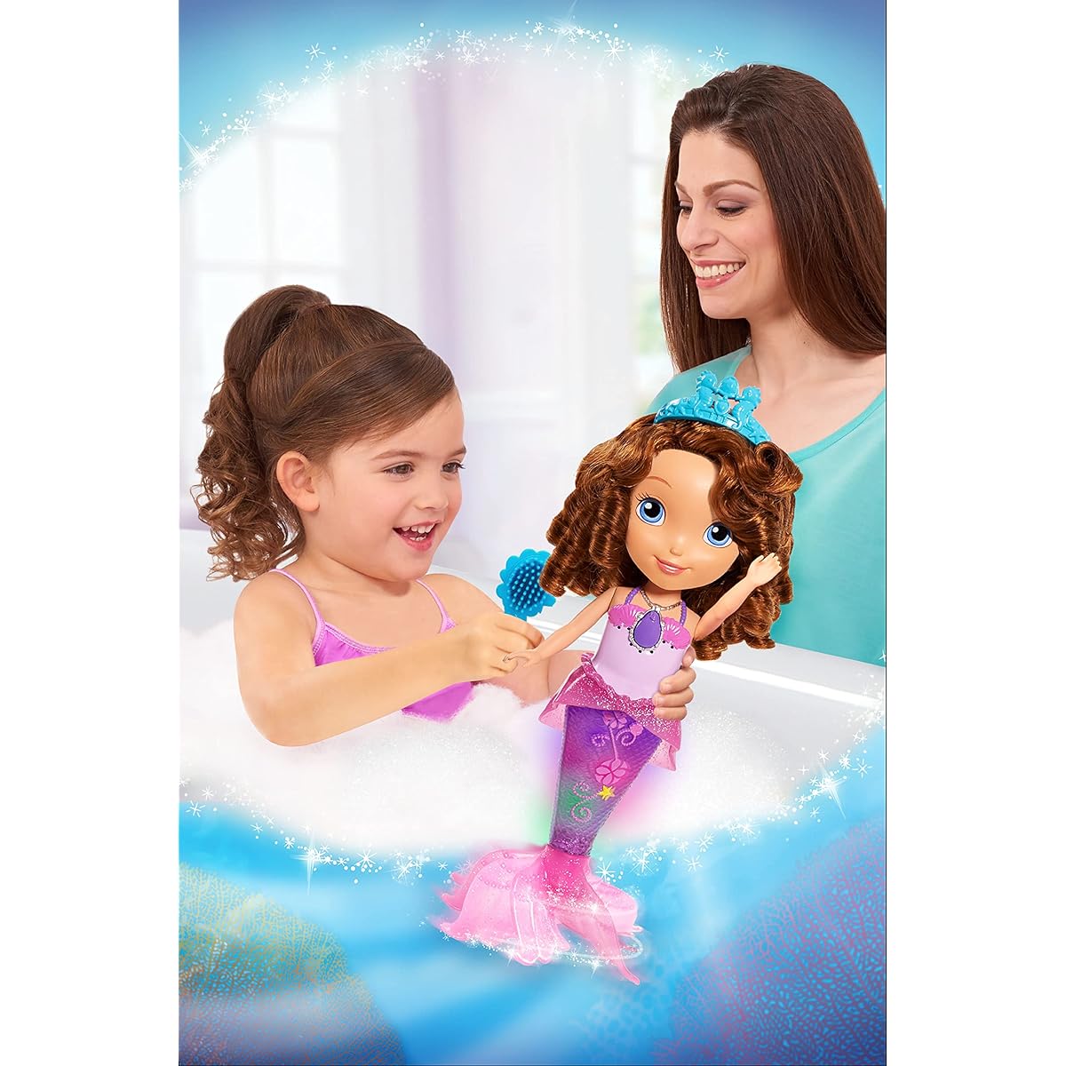 [Just Play] Just Play Disney Sofia The First Mermaid Magic Princess Sofia Doll 93085 [Parallel Import]