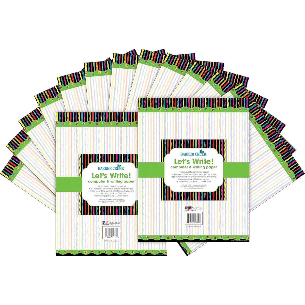 Barker Creek Computer Paper 2-Pack (100 Sheets)