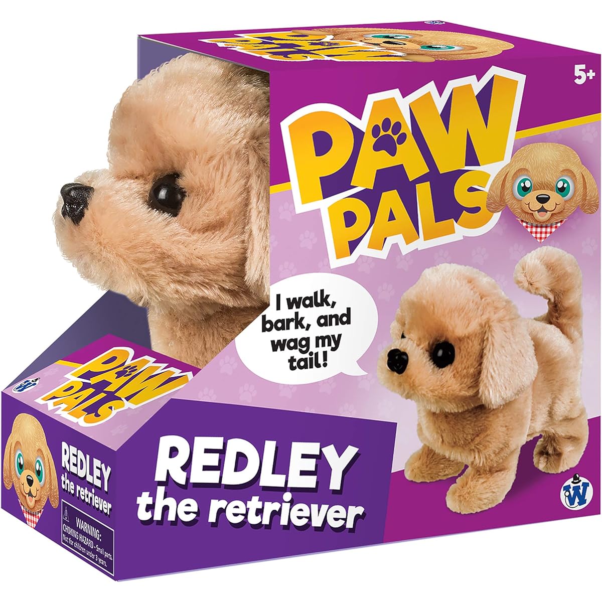 Battery Operated Plush Redley The Retreiver