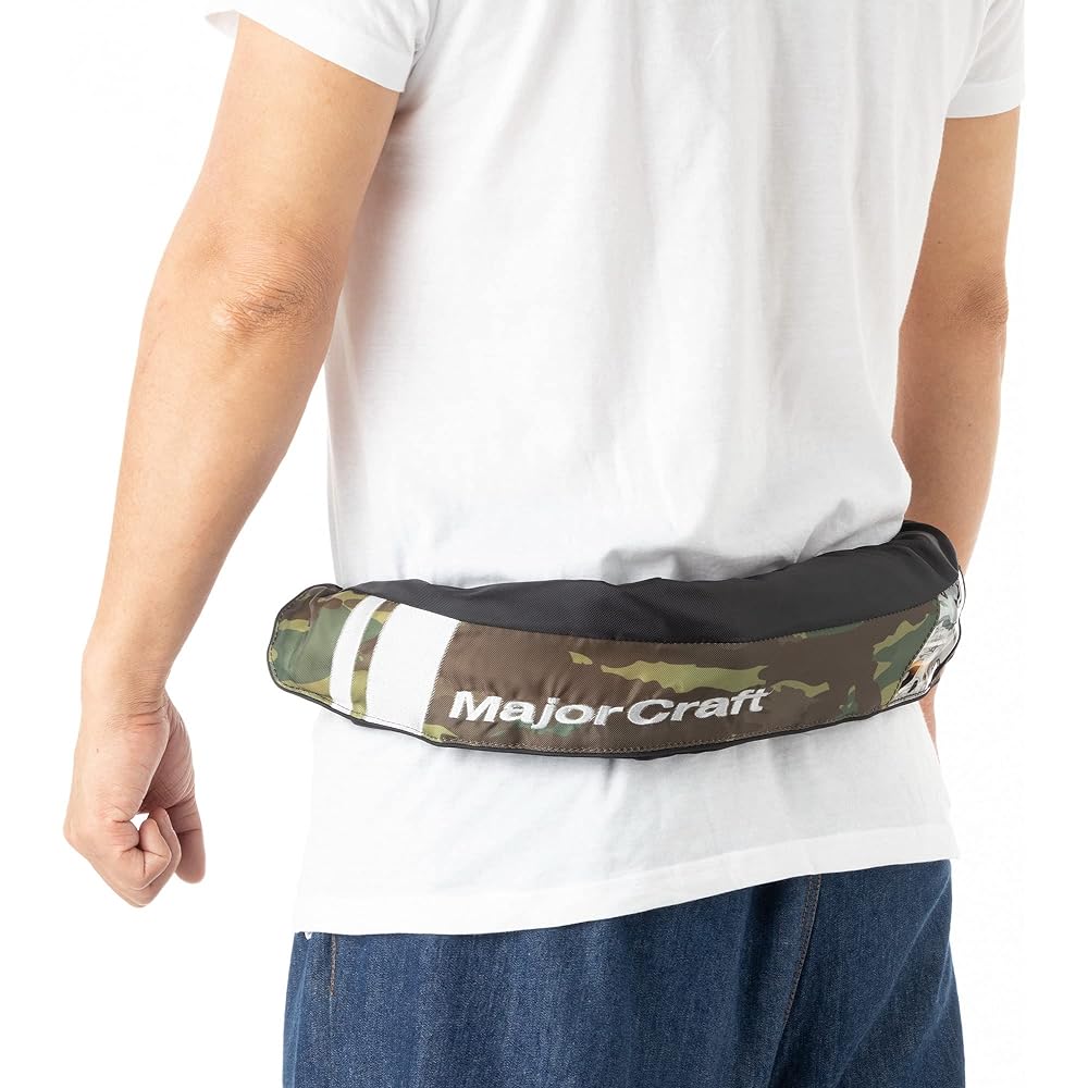 Major Craft Life Jacket Belt Type Automatic Inflating Type Approved by the Ministry of Land, Transport and Tourism Type A Free MCLJ-5520RS