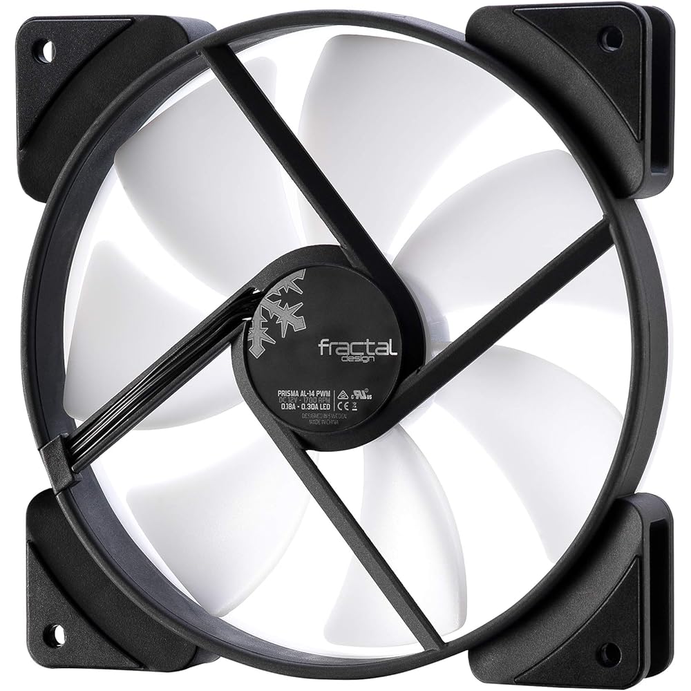 Fractal Design Prisma AL-14 PWM PC Case Fan 14cm FN1233 FD-FAN-PRI-AL14-PWM