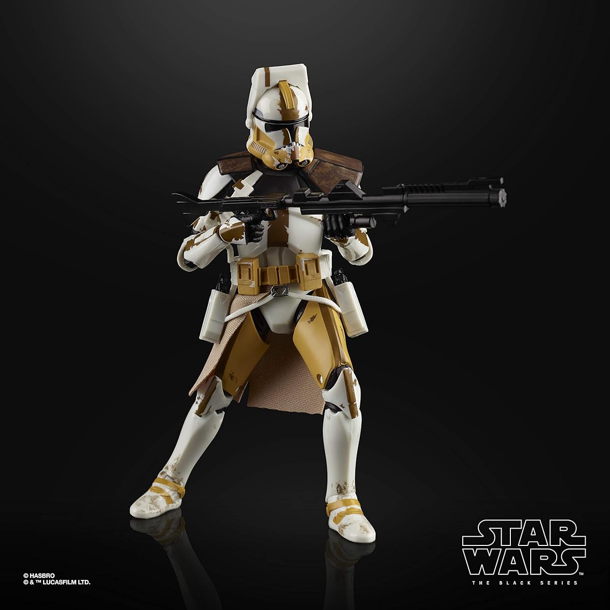 STAR WARS Black Series Clone Commander Bully Toy 6-inch scale Clone Wars collectible action figure for ages 4 and up