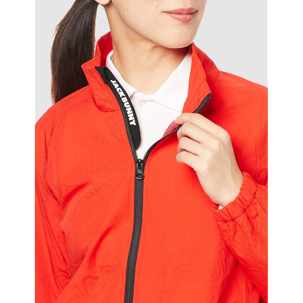 [Jack Bunny] Women's Water Repellent Full Zip Blouson (Nylon Stretch) / Golf Outerwear / 263-2120106