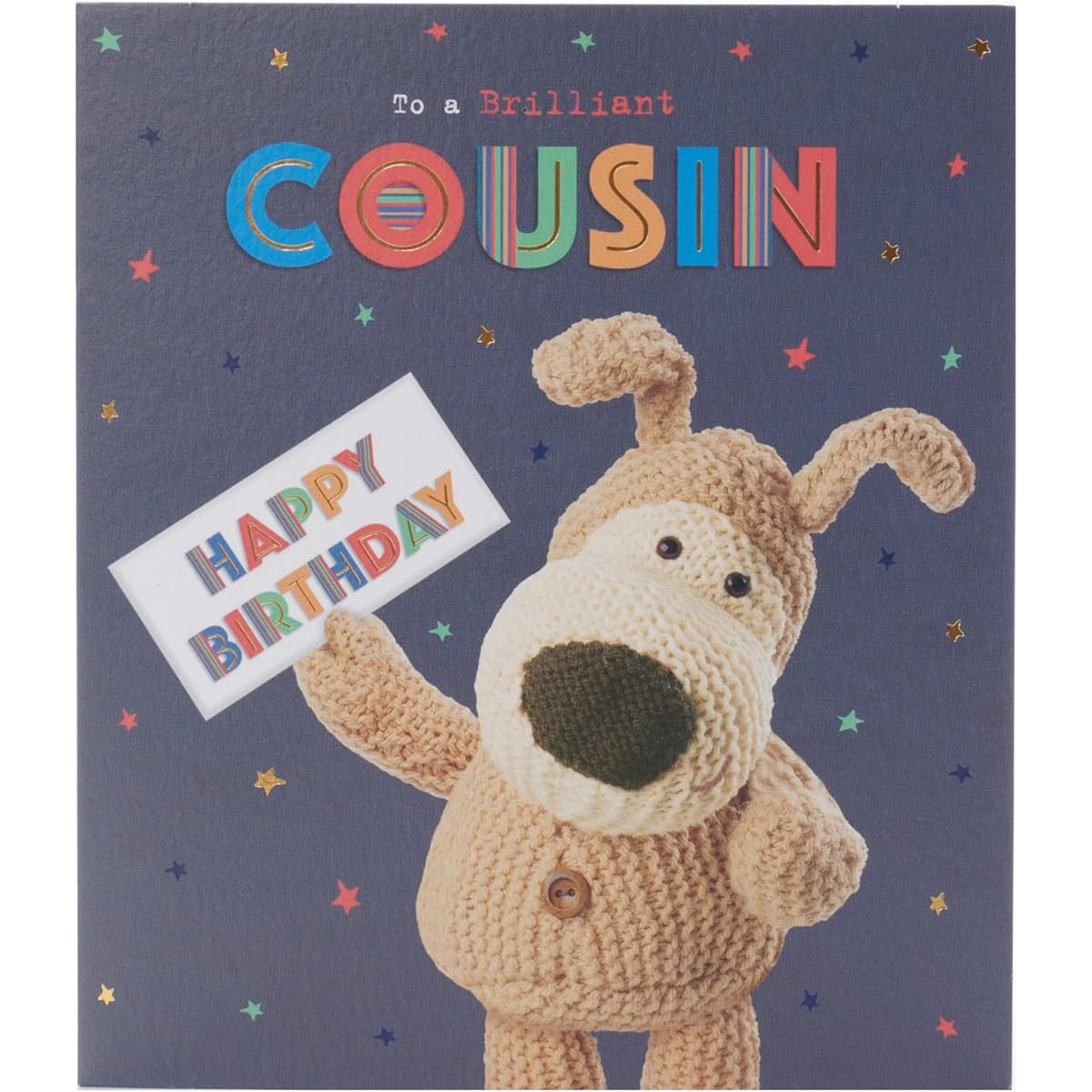 Boofle Birthday Card for Cousin Cute Design