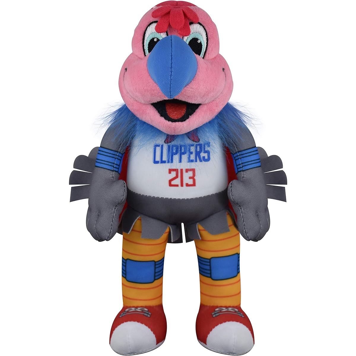 Bleacher Creatures Los Angeles Clippers Chuck The Condor 10" Plush Figure - Mascot for Play and Display
