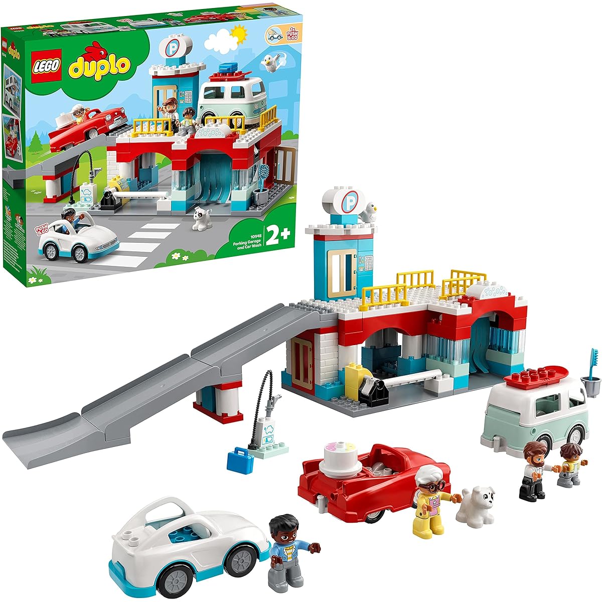 LEGO Duplo Duplo Town Car Park 10948 Toy Car Vehicle Boys Girls Ages 2 and up