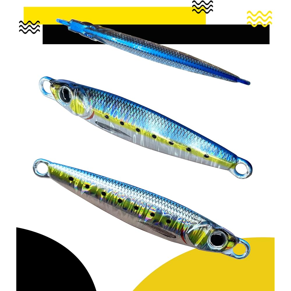 TOTOMOKA Tungsten Jig Metal Jig Set of 2 30g/40g/60g/80g/100g/120g Lure TG Bait