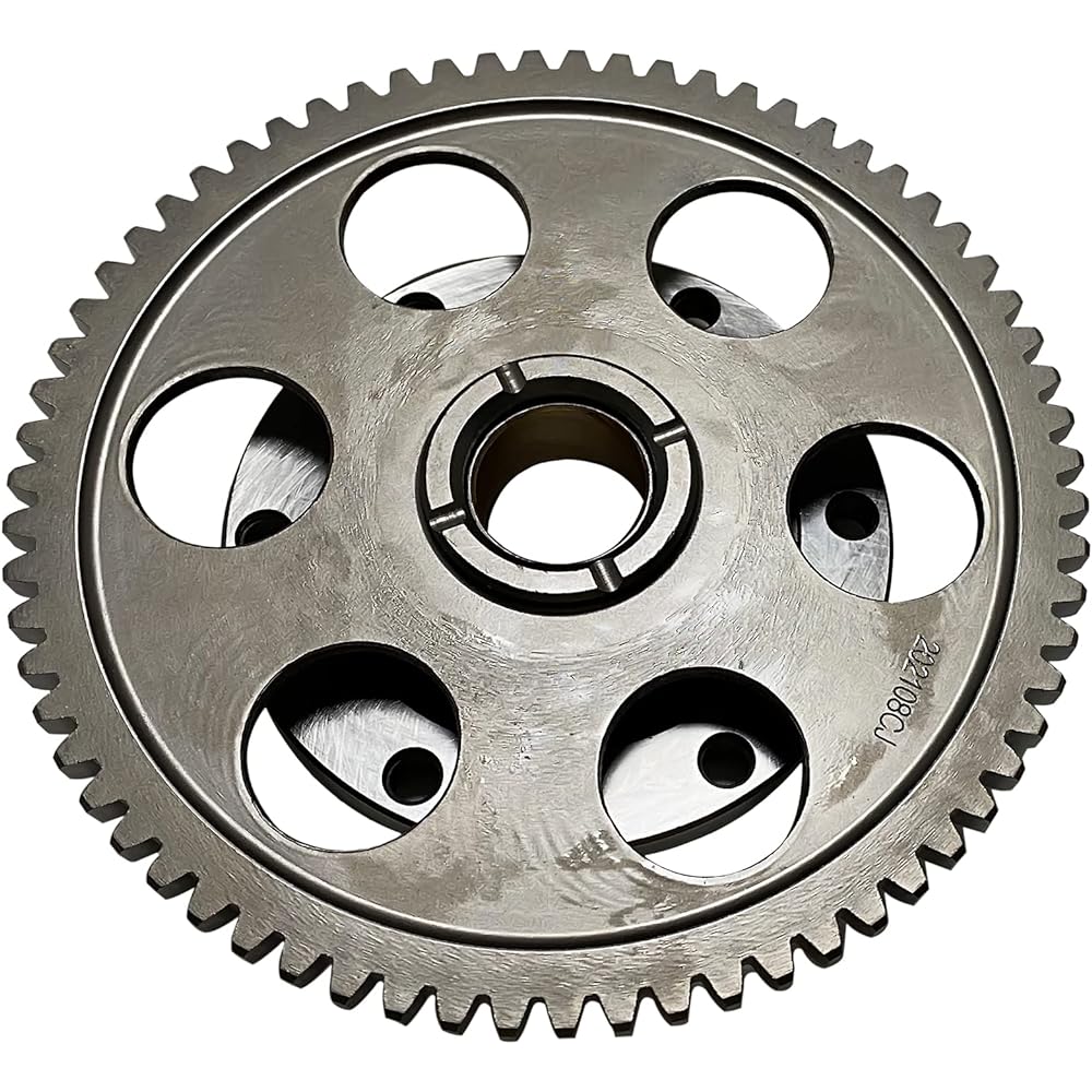 Starter clutch with idler gear fits Yamaha RHINO 660 2004-2007 models.