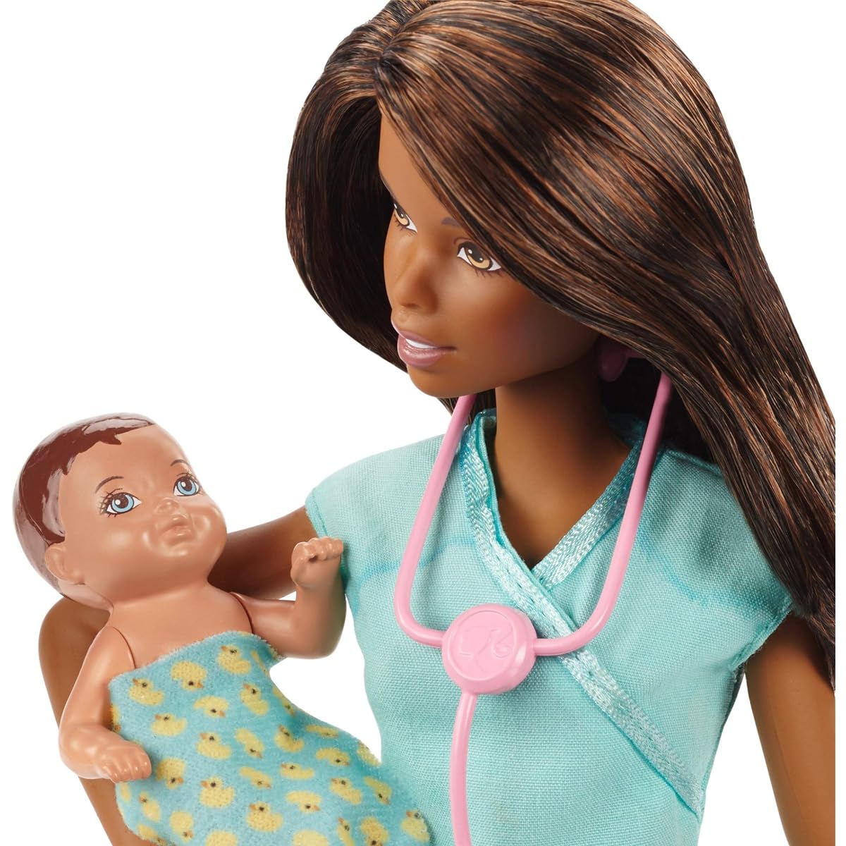 Barbie Careers African American Baby Doctor Doll & Playset