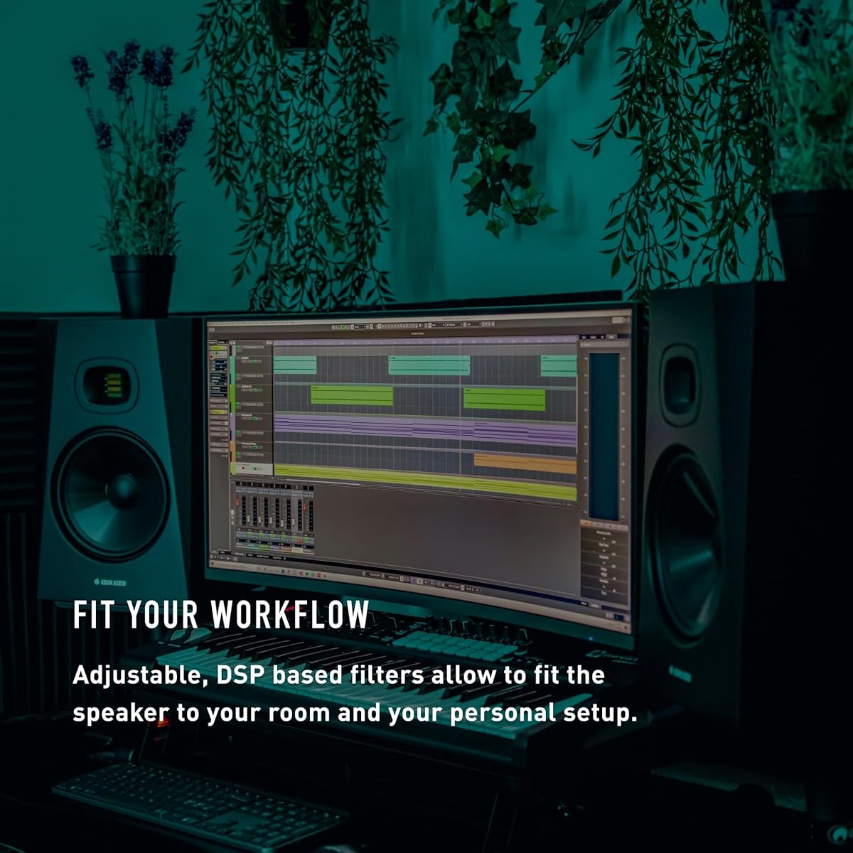 ADAM Audio T8V near field monitor 1 unit ADAM Audio