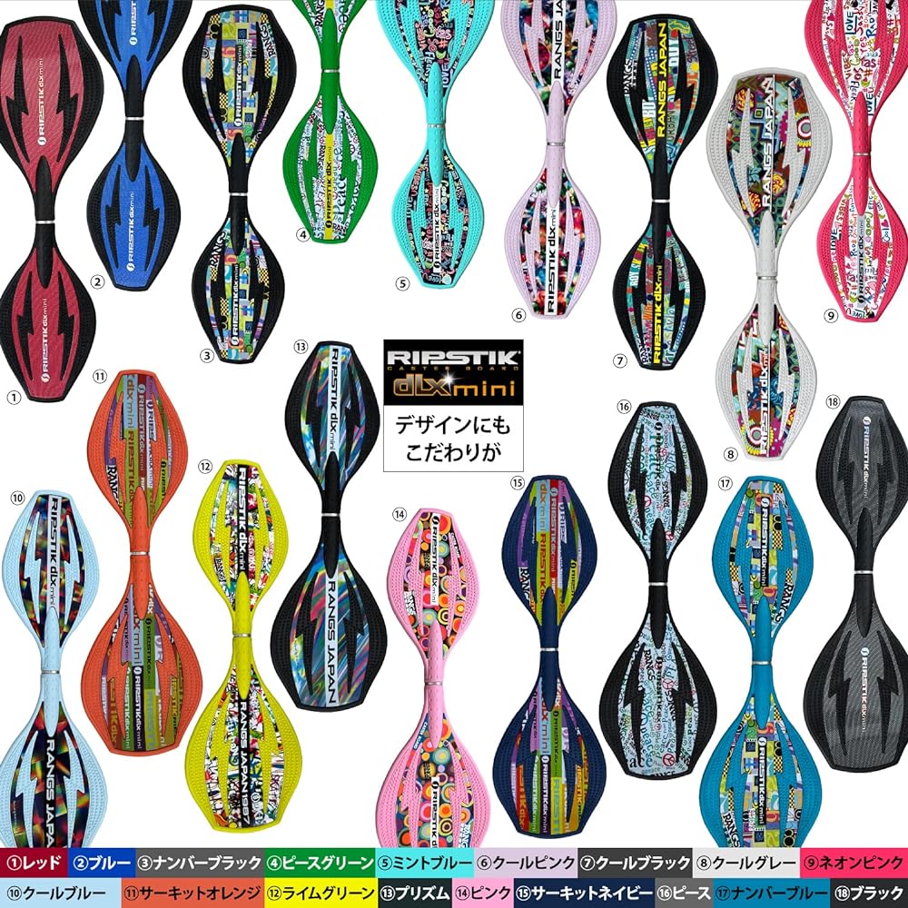 RANGS Japan Lipstick Deluxe Mini Circuit Navy Caster Board