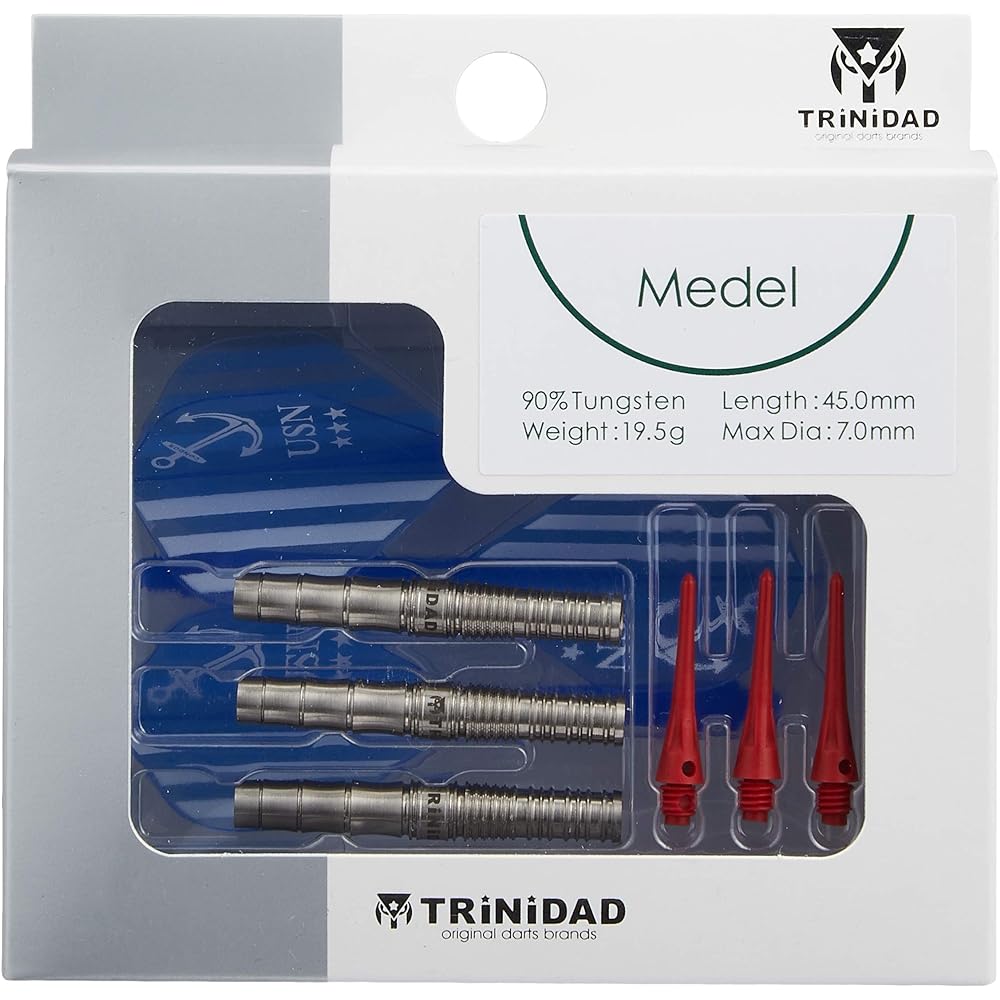 TRiNiDAD PRO Medel Dart Barrel Trinidad Pro Medel Yo Kakizaki Player Model 2BA Kakki