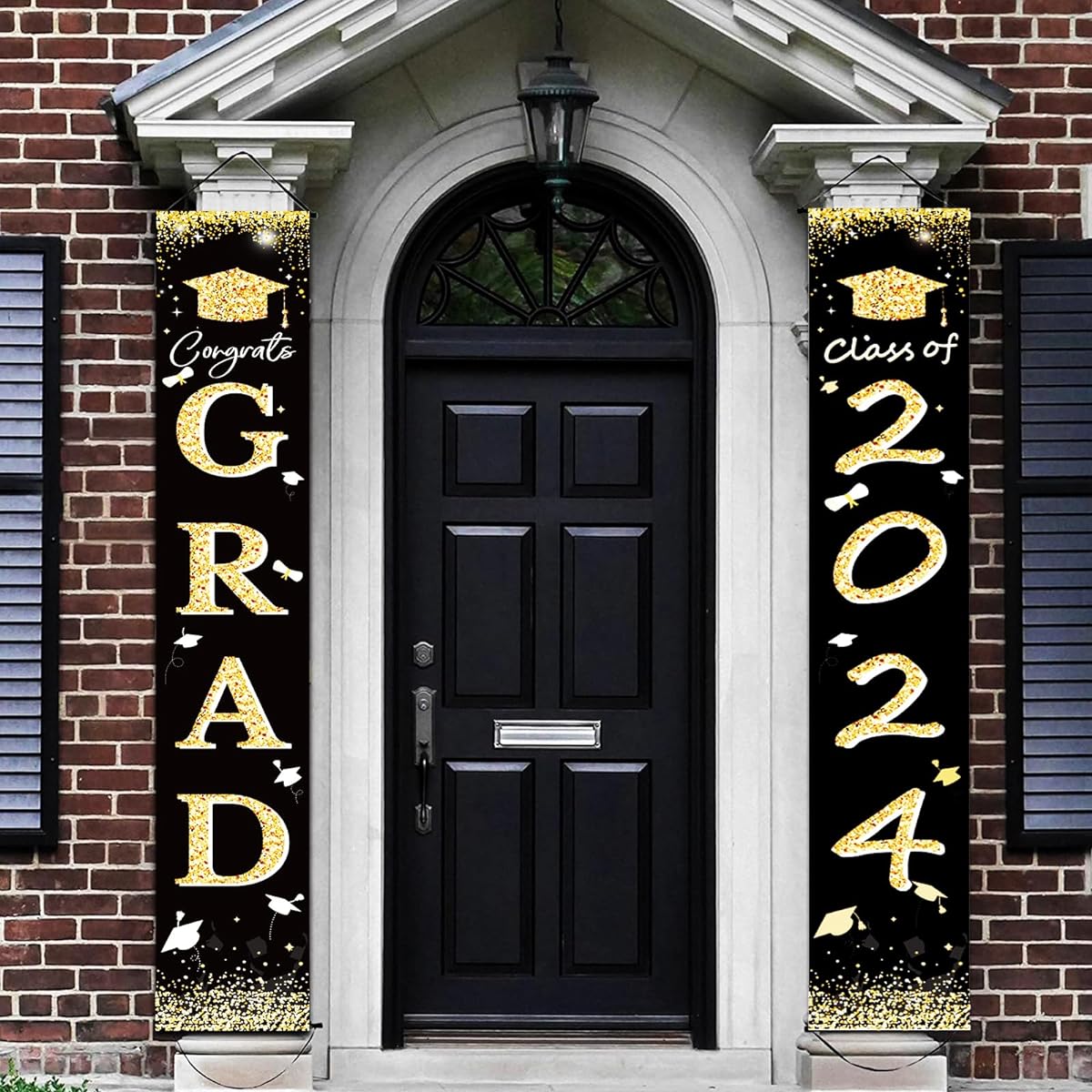 Graduation Party Decorations 2024 - Graduation Banner Porch Sign