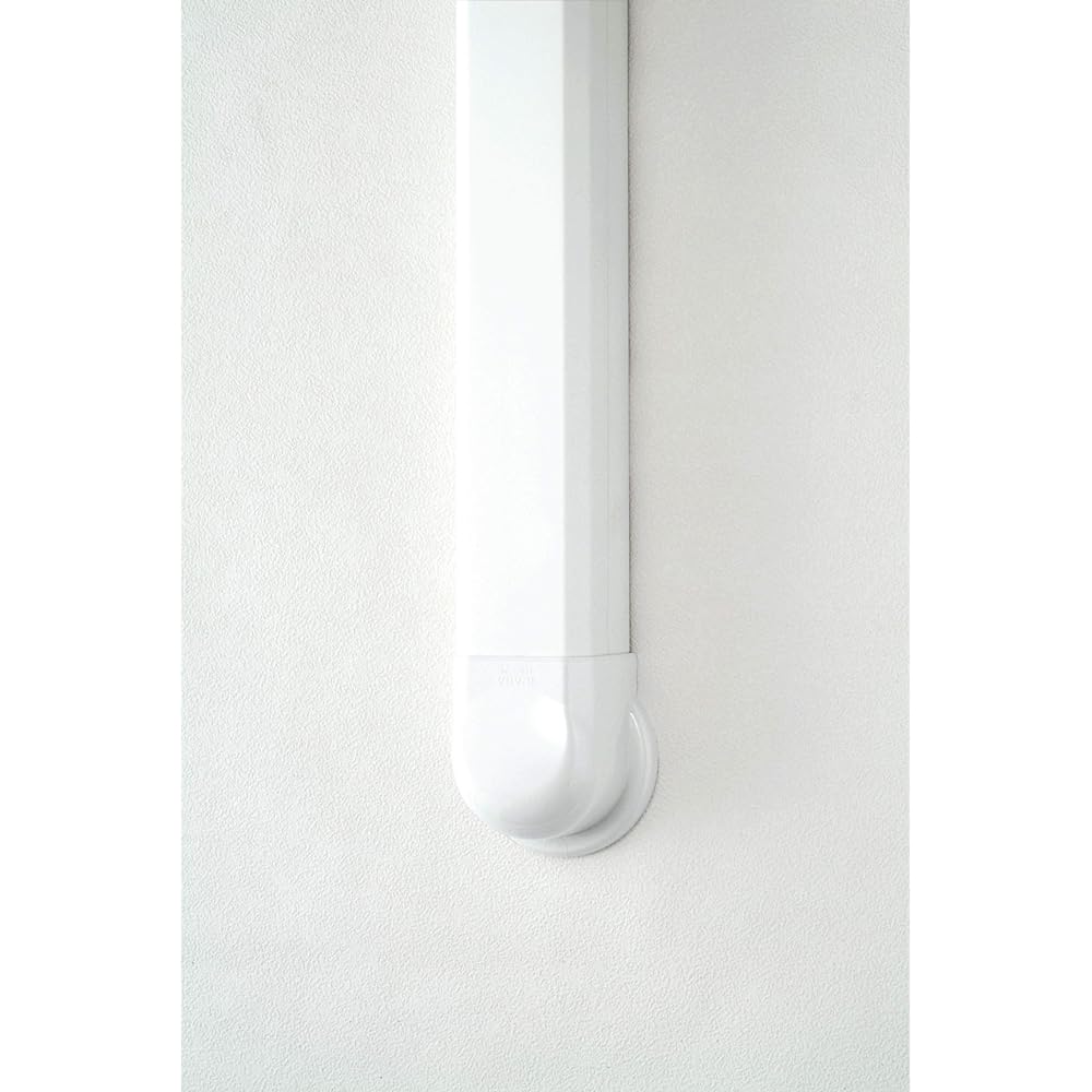 Inaba Denko Plumbing Decorative Cover Wall Extrusion Wall Corner 20 Pieces MW-75-W (20)