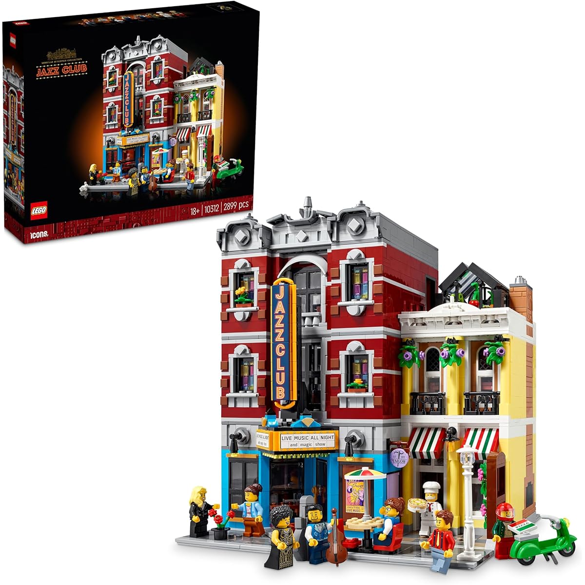 LEGO Icon Jazz Club 10312 Distribution Limited Product Domestic Distribution Official
