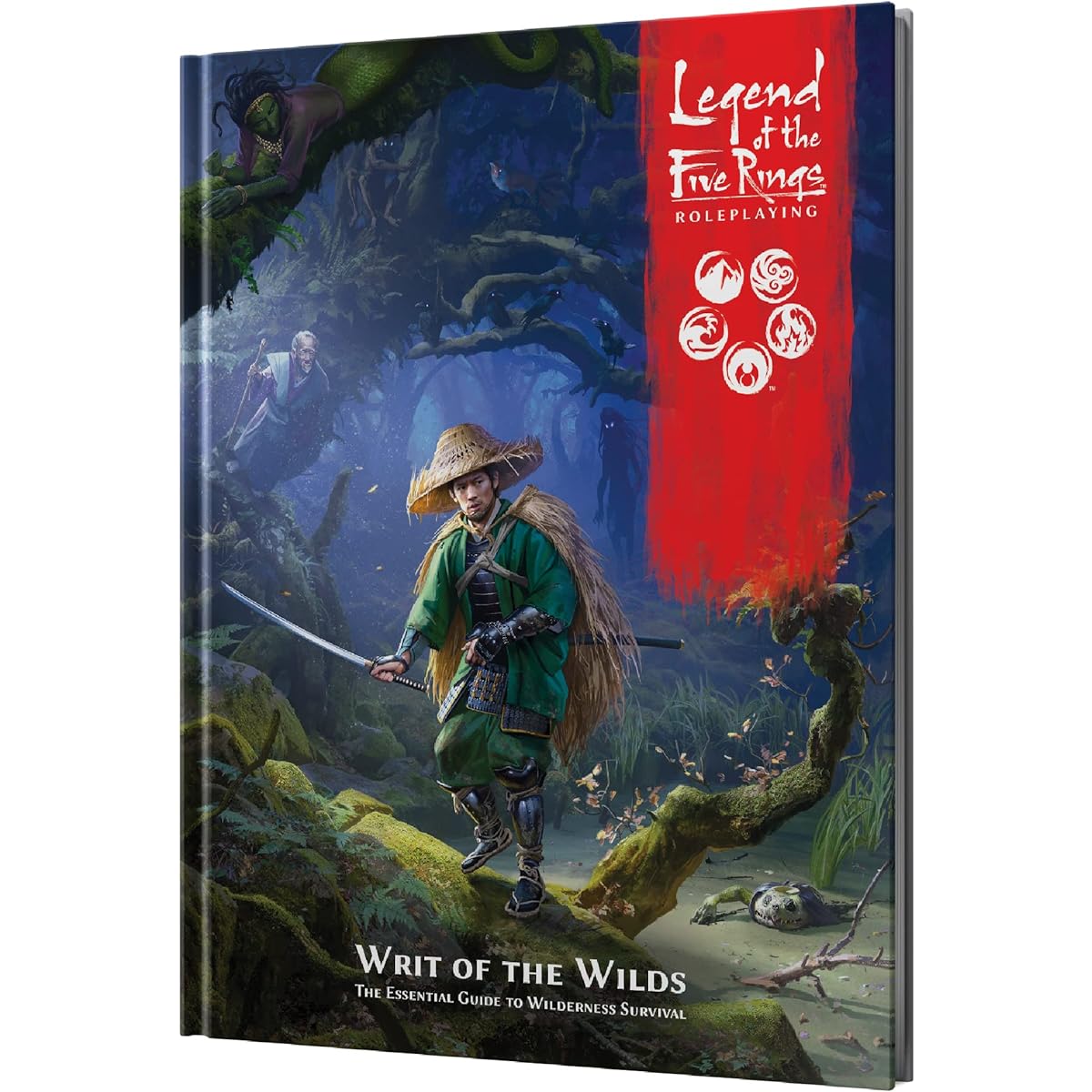 Legend of the Five Rings Roleplaying Game Light of the Wild Sourcebook Adventure Strategy Game Ages 14+ 3-5 players Average play time 2 hours Made by EDGE Studio Multicolor (ESL5R16EN)