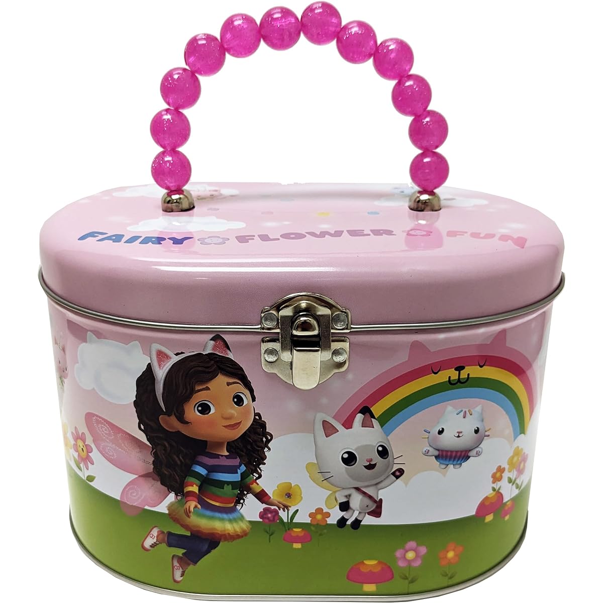 Gabby's Dollhouse Oval Tote with Beaded Handles