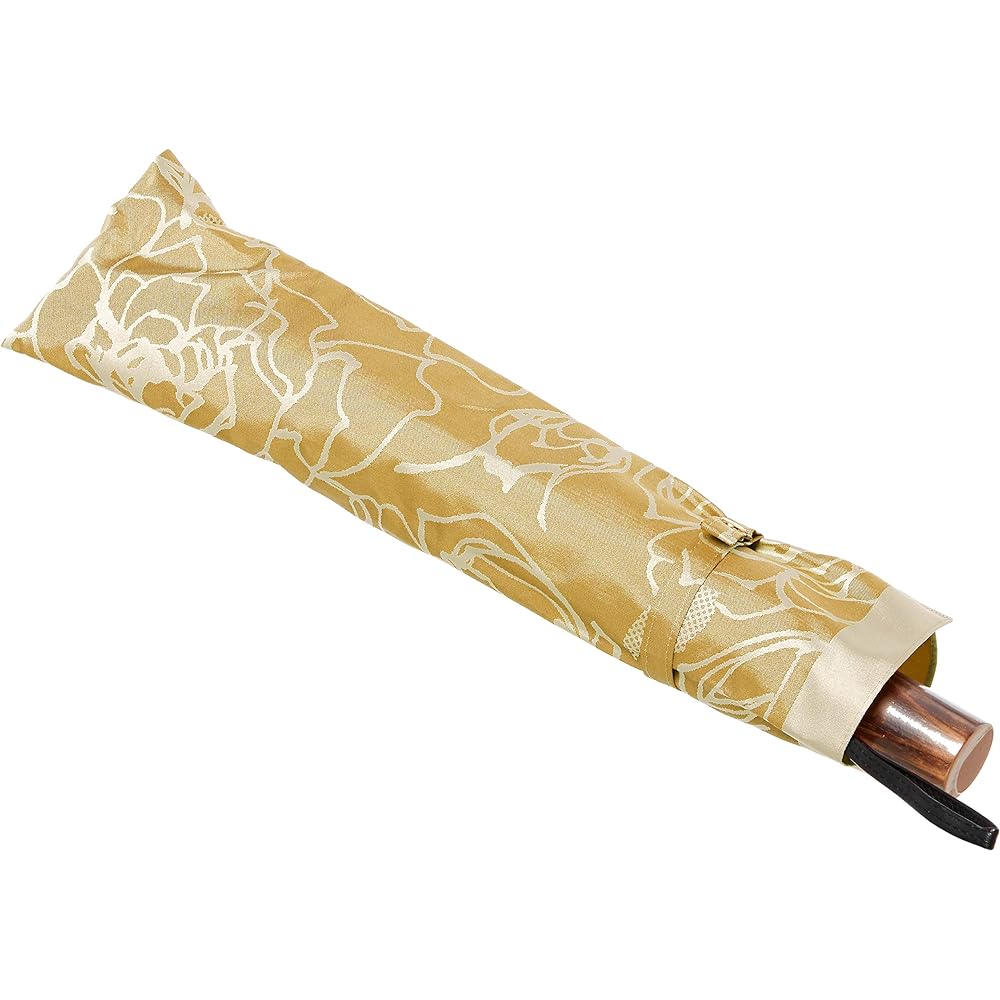 [Aurora] Folding Umbrella 1FH 12078 Ladies Baige FREE