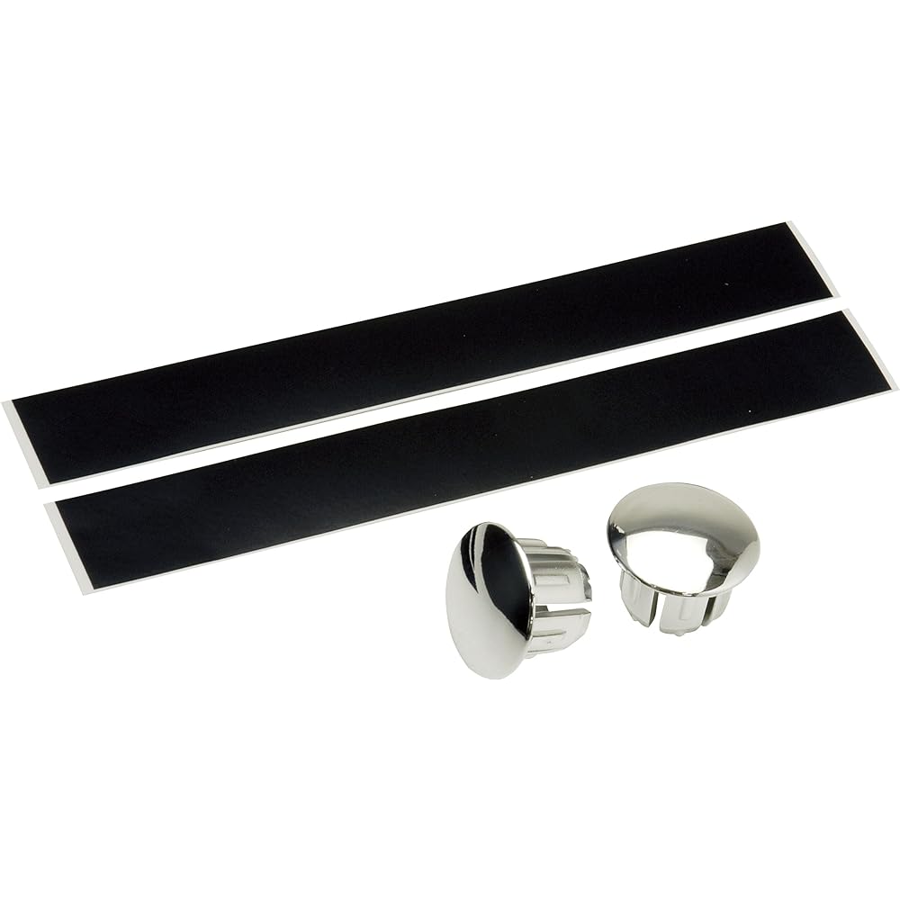GIZA PRODUCTS Leather Bar Tape Black HBT01500